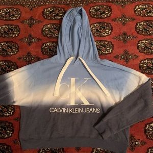 CALVIN KLEIN CROP HOODIE💙 Size: S
